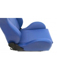 DRAGO Leather Blue sports seat