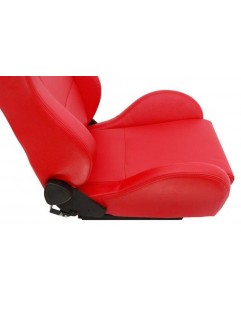 DRAGO leather sports seat Red