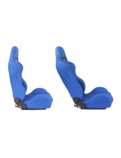 DRAGO Velor Blue sports chair