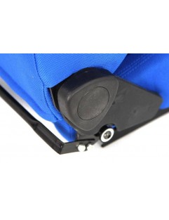 DRAGO Velor Blue sports chair