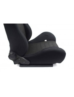 DRAGO Velor Bride Black sports chair