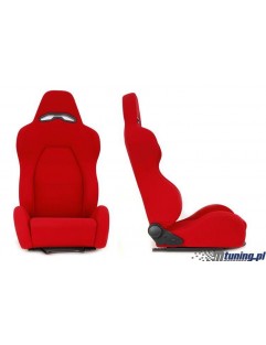 DRAGO Velur Red sportstol