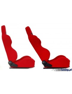 DRAGO Velur Red sportstol