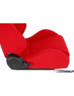 DRAGO Velur Red sportstol