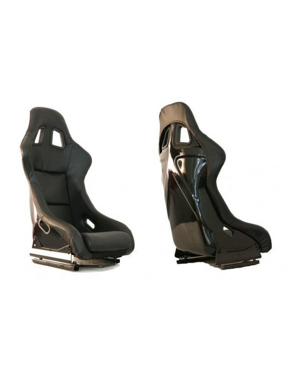 EVO Carbon Black sports seat