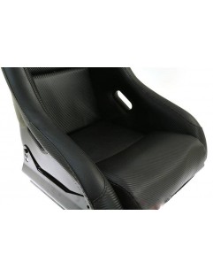 EVO Carbon Black sports seat