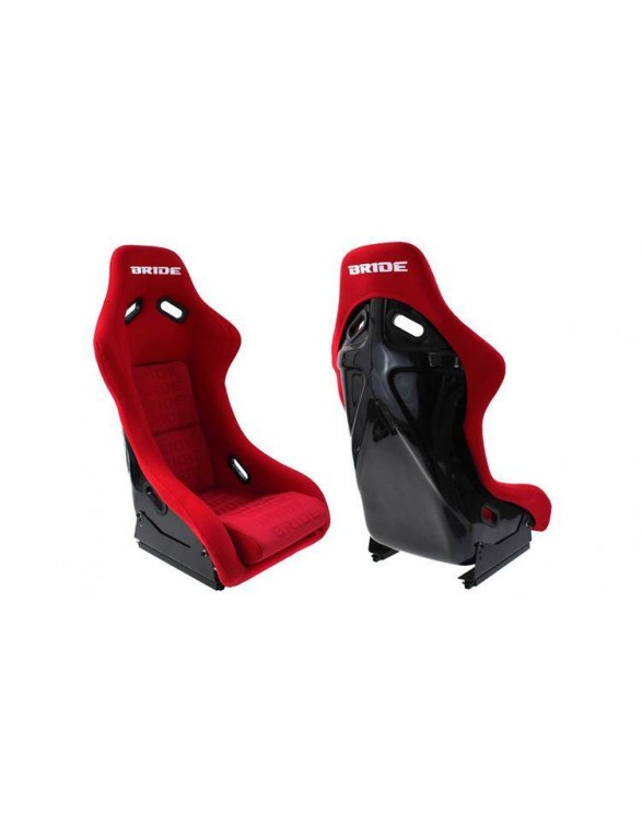 EVO Velor Bride Red sports chair