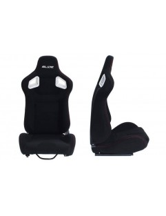 SLIDE sports seat Black material