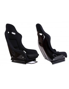 GTR Large Velor Black sports chair