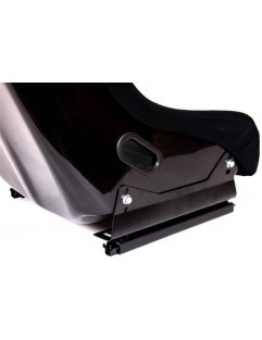 GTR Large Velor Black sports chair