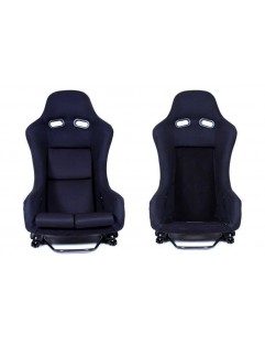 GTR Medium Velor Black sports seat