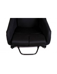 GTR Medium Velor Black sports seat