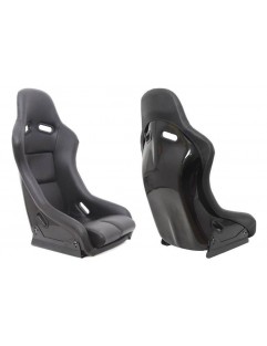 GTR Leather Black sports seat