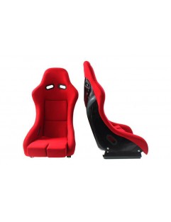 GTR Velur Red sports seat