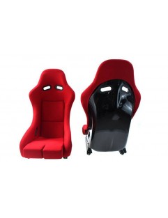 GTR Velur Red sports seat