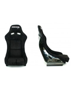 GTR Suede Bride Black sports chair