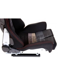 Sports chair LOW MAX K608 Velor Bride Black Gray