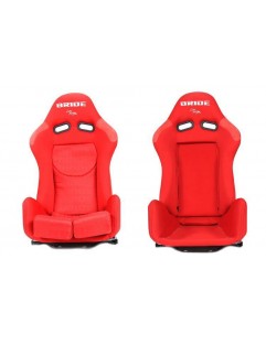 Sports chair LOW MAX K608 Velor Bride Red