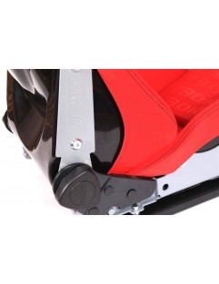 Sports chair LOW MAX K608 Velor Bride Red