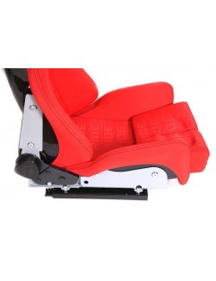 Sports chair LOW MAX K608 Velor Bride Red