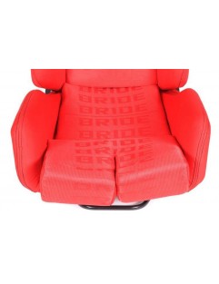 Sports chair LOW MAX K608 Velor Bride Red