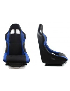 Sports seat MONZA RACE PLUS Leather Blue