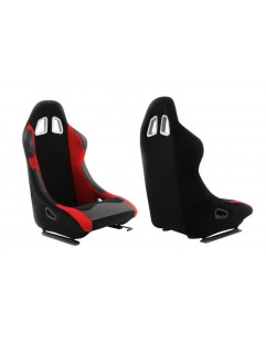 MONZA RACE PLUS Velor Red sports seat