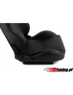 Sports seat MONZA + Black leather