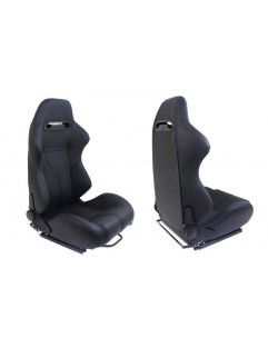 Sports seat R-LOOK II Leather Black