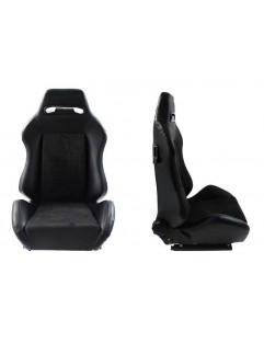 Sports seat R-LOOK Leather Black