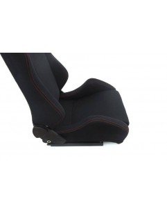 R-LOOK Velor Black sports seat