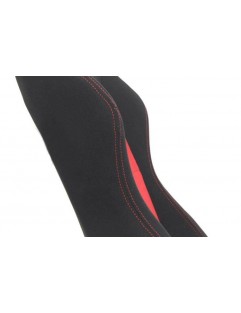 R-LOOK Velor Black Red sports chair