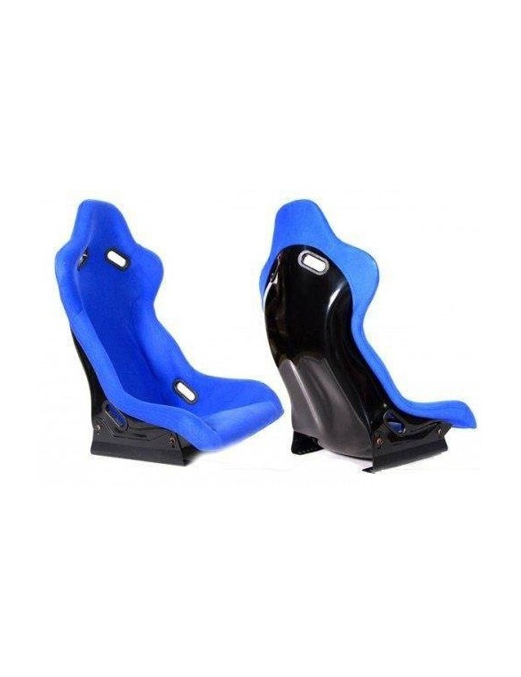 RALLY Velor Blue sports seat