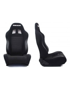 RAPID Velour Bride Black sportstol
