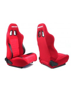 RAPID Velour Bride Red sportstol