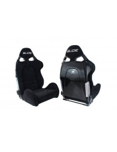 Sports chair SLIDE CUGA Suede Black