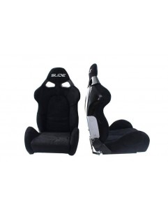 Sports chair SLIDE CUGA Suede Black