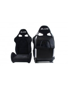 Sports chair SLIDE CUGA Suede Black