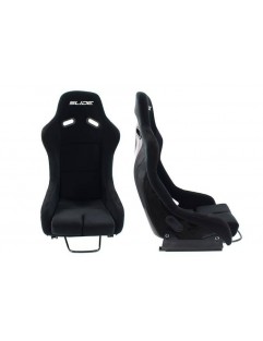 Sports seat SLIDE R1 material Black L