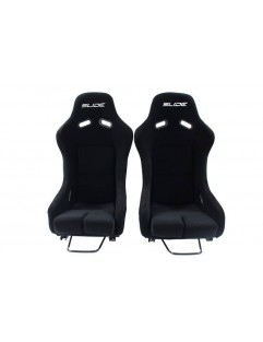 Sports seat SLIDE R1 material Black L