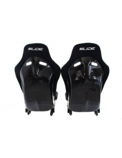 Sports seat SLIDE R1 material Black L