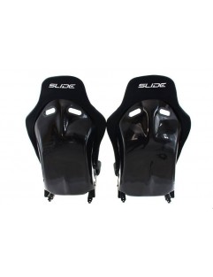 Sports seat SLIDE R1 material Black M