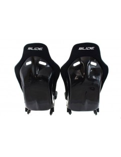 Sports seat SLIDE R1 material Black S