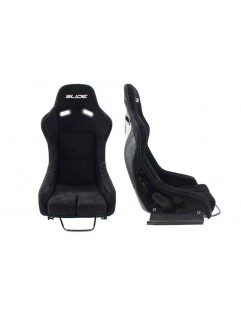 Sports seat SLIDE RS suede Black L