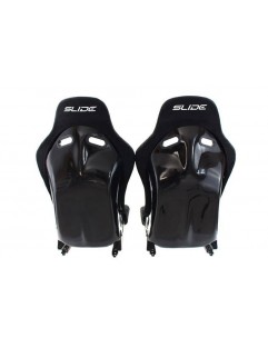 Sports seat SLIDE RS suede Black L