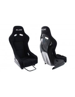 Sports seat SLIDE RS suede Black M