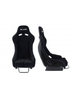 Sports seat SLIDE RS suede Black M