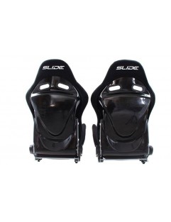 Sports seat SLIDE X3 material Black L