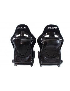 Sports seat SLIDE X3 material Black S