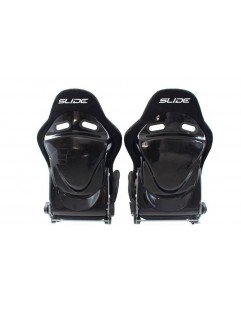 Sports seat SLIDE X3 suede Black L